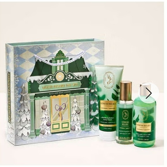 Bath & Body Works Other - Bath and Body Works Aromatherapy Stress Relief Eucalyptus Spearmint Gift Box Set